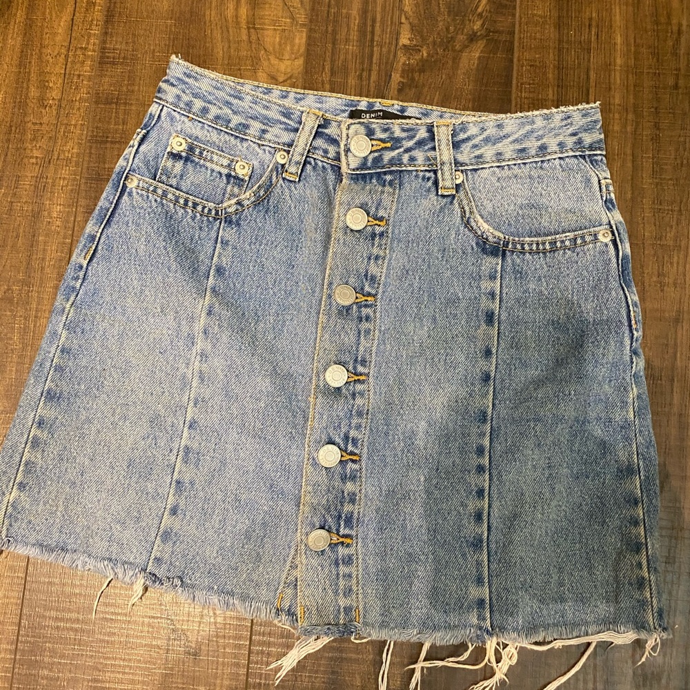 Jean skirt